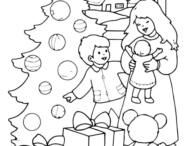 ausmalbilderkinder.de – Ausmalbilder Weihnachtsbäume 15