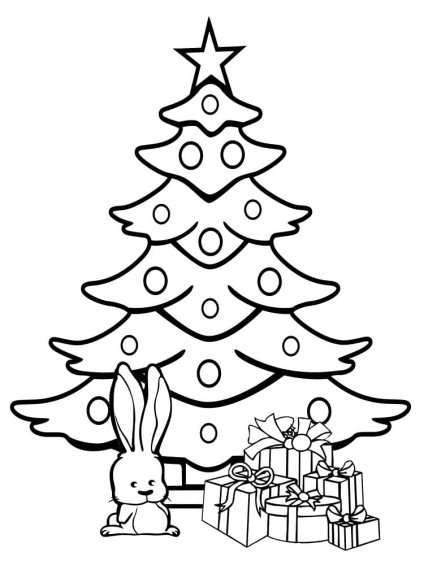 ausmalbilderkinder.de – Ausmalbilder Weihnachtsbäume 16