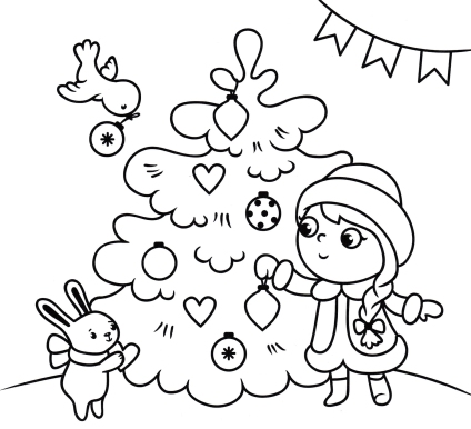 ausmalbilderkinder.de – Ausmalbilder Weihnachtsbäume 18