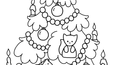 ausmalbilderkinder.de – Ausmalbilder Weihnachtsbäume 24