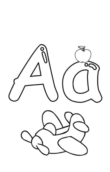 26+ Alphabet ausmalbilder kostenlos für Kinder zum Ausmalen