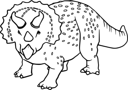 ausmalbilderkinder.de – Ausmalbilder Triceratops 28