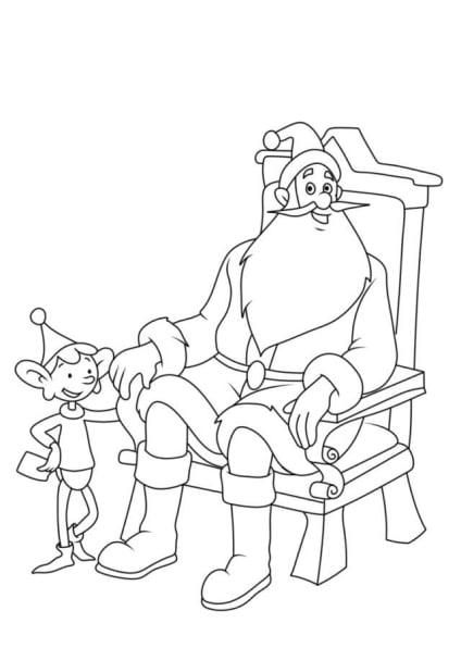 Weihnachtsmann Ausmalbilder: Kostenlose Vorlagen für Groß und Klein!