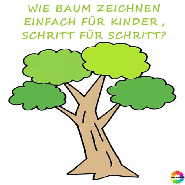Baum Zeichnen Schritt für Schritt: Ausmalbilder Kostenlos & Kreative Ideen zum Entspannen und Lernen