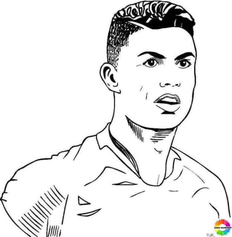 31+ Cristiano Ronaldo Kleurplaten voor kinderen om in te kleuren