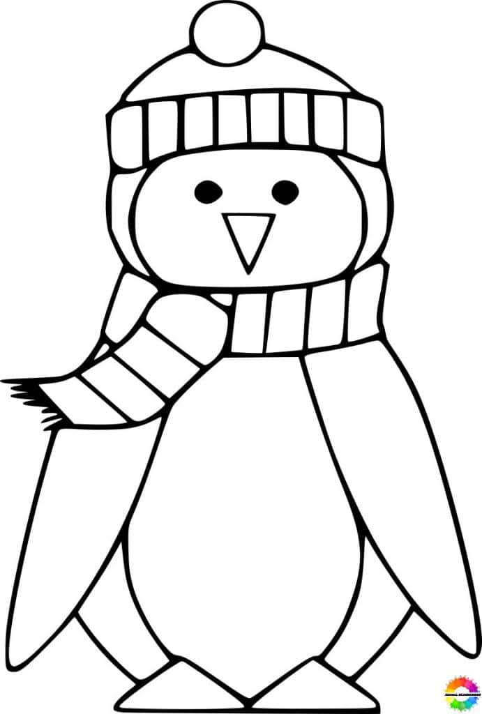27+ Pinguin ausmalbilder kostenlos zum drucken und ausmalen