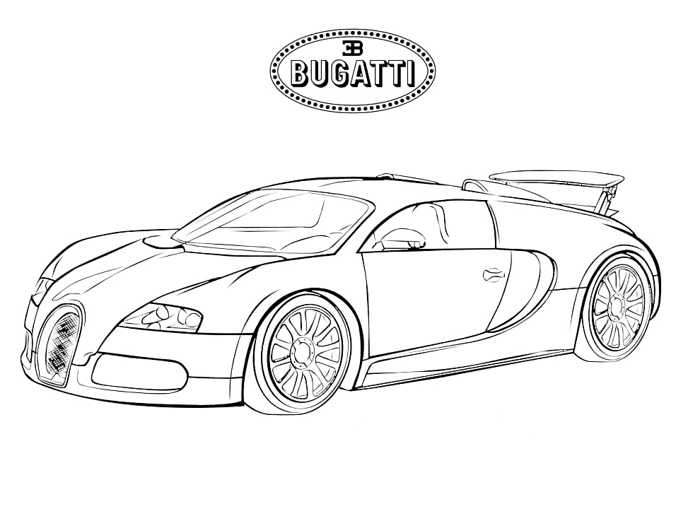 ausmalbilderkinder.de – Ausmalbilder Bugatti 03