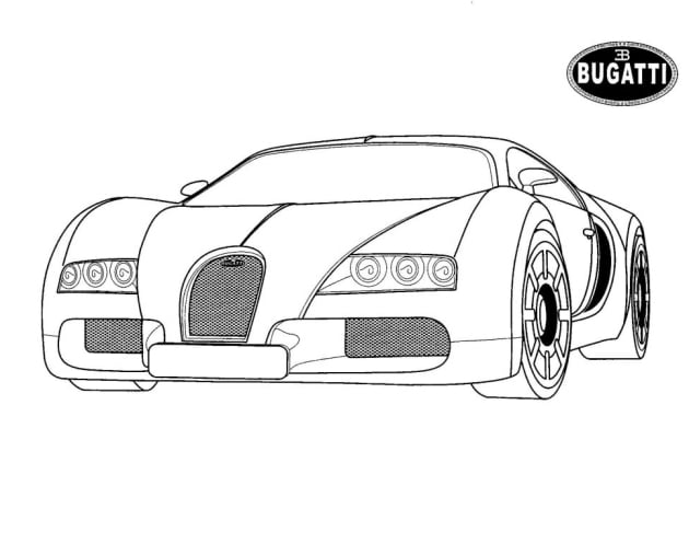 ausmalbilderkinder.de – Ausmalbilder Bugatti 17