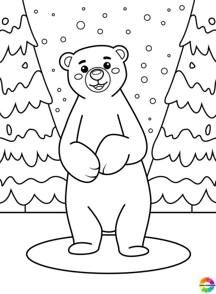 22+ Eisbären ausmalbilder zum ausdrucken für kinder ausmalen