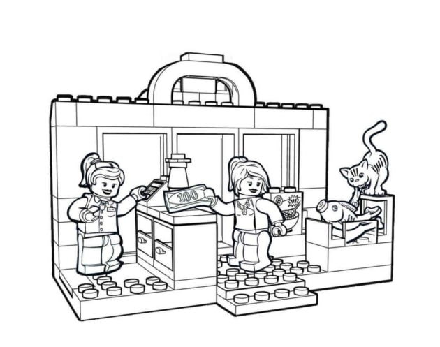 ausmalbilderkinder.de – Ausmalbilder LEGO City 12