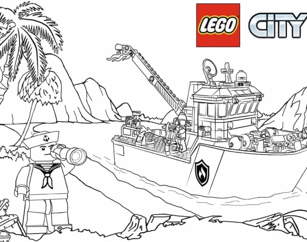 ausmalbilderkinder.de – Ausmalbilder LEGO City 16