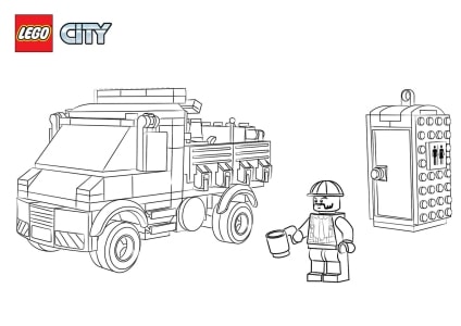 ausmalbilderkinder.de – Ausmalbilder LEGO City 30