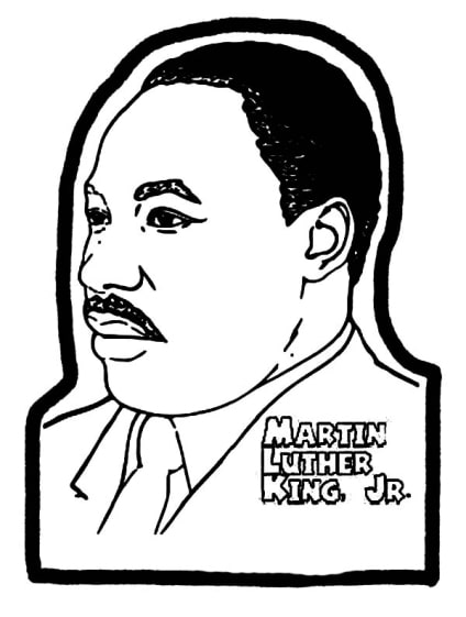 ausmalbilderkinder.de – Ausmalbilder Martin Luther King 16