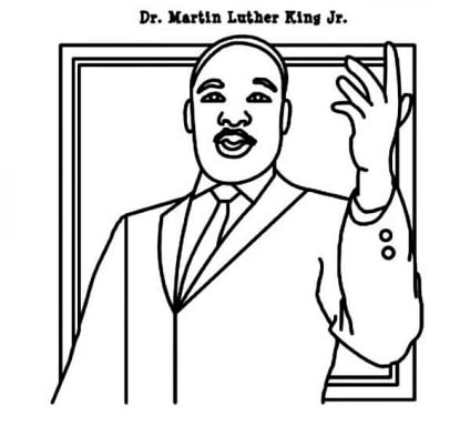 ausmalbilderkinder.de – Ausmalbilder Martin Luther King 18