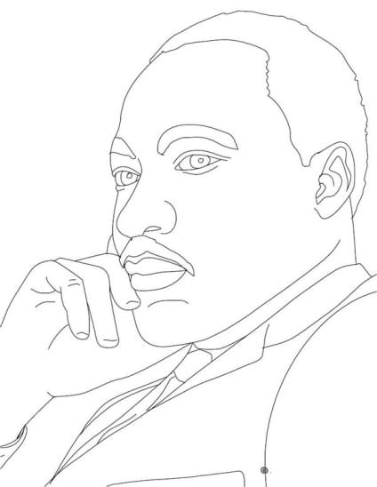 ausmalbilderkinder.de – Ausmalbilder Martin Luther King 19