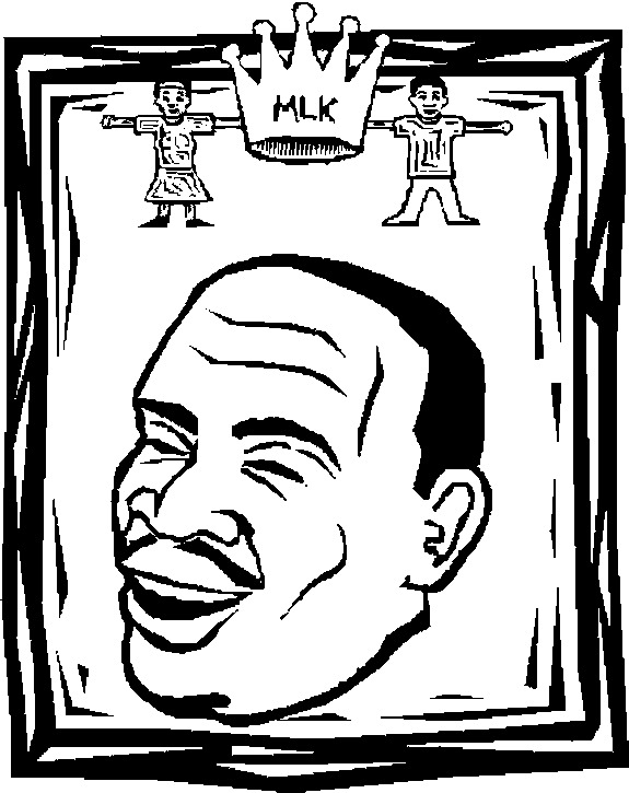 ausmalbilderkinder.de – Ausmalbilder Martin Luther King 23