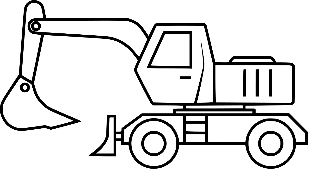 27+ Bagger ausmalbilder zum ausdrucken kostenlos für kinder