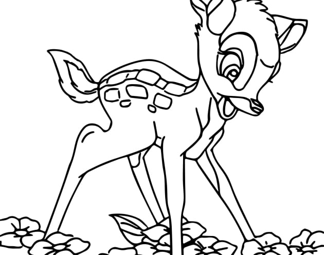ausmalbilderkinder.de – Ausmalbilder Bambi 29