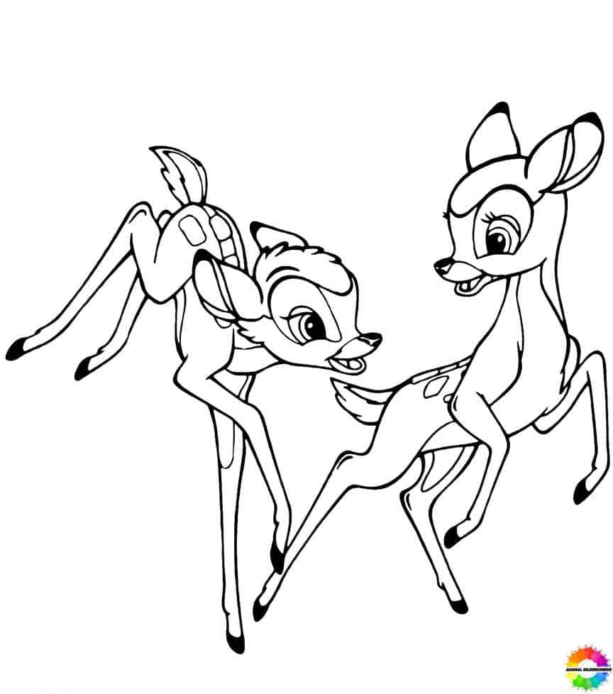 ausmalbilderkinder.de – Ausmalbilder Bambi 30