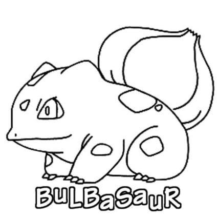 ausmalbilderkinder.de – Ausmalbilder Bulbasaur 09