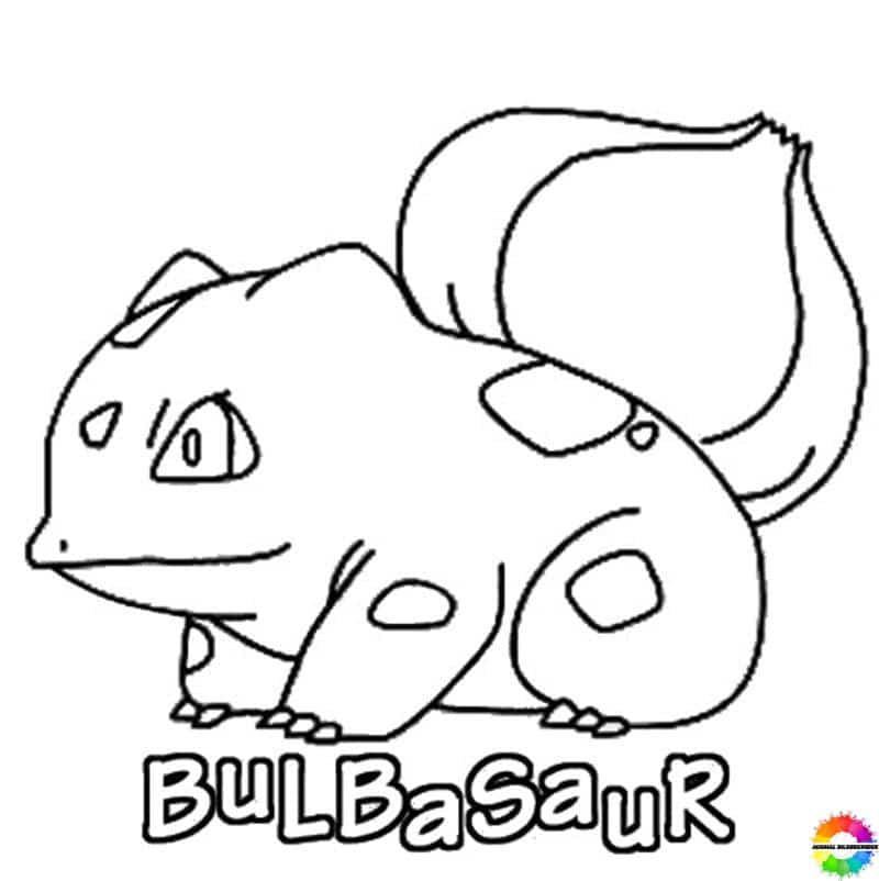 ausmalbilderkinder.de – Ausmalbilder Bulbasaur 09