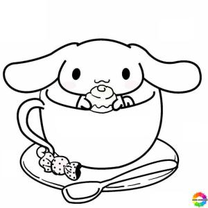 30+ Cinnamoroll Ausmalbilder PDF Zum Ausdrucken Kostenlose