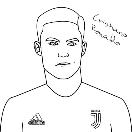 ausmalbilderkinder.de – Ausmalbilder Cristiano Ronaldo 11