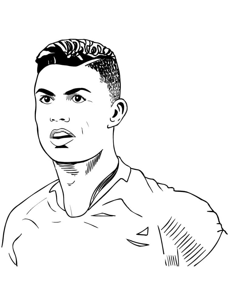 ausmalbilderkinder.de – Ausmalbilder Cristiano Ronaldo 14