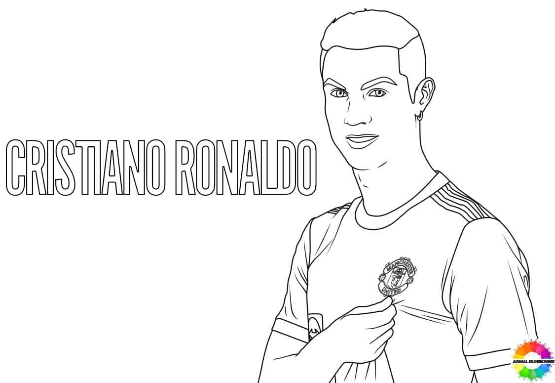 ausmalbilderkinder.de – Ausmalbilder Cristiano Ronaldo 17