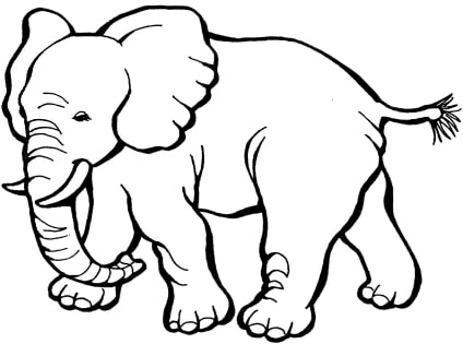 ausmalbilderkinder.de – Ausmalbilder Elefant 15