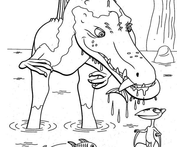 ausmalbilderkinder.de – Ausmalbilder Spinosaurus 25