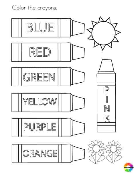 Crayons de couleur 39