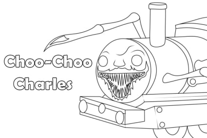 Choo-Choo-Charles-Ausmalbilder-ausmalbilderkinder.de-16