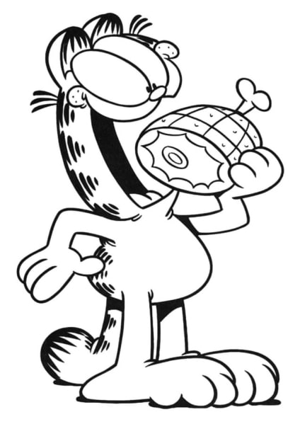 Garfield-Ausmalbilder-ausmalbilderkinder.de-15