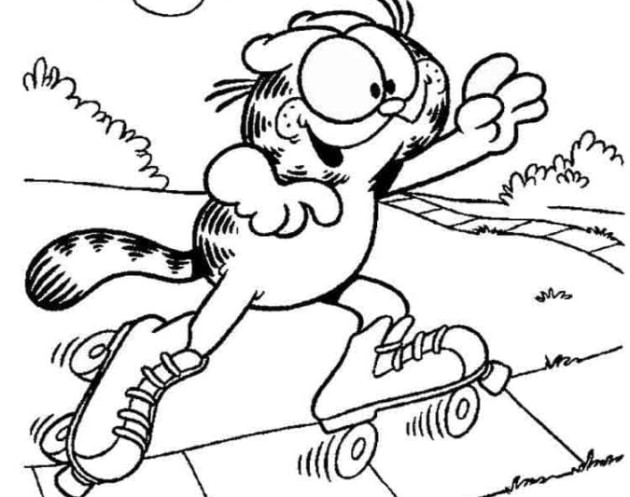 Garfield-Ausmalbilder-ausmalbilderkinder.de-42