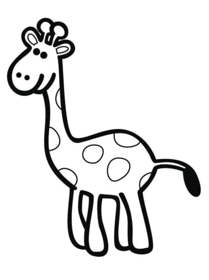 Giraffe-Ausmalbilder-ausmalbilderkinder.de-09