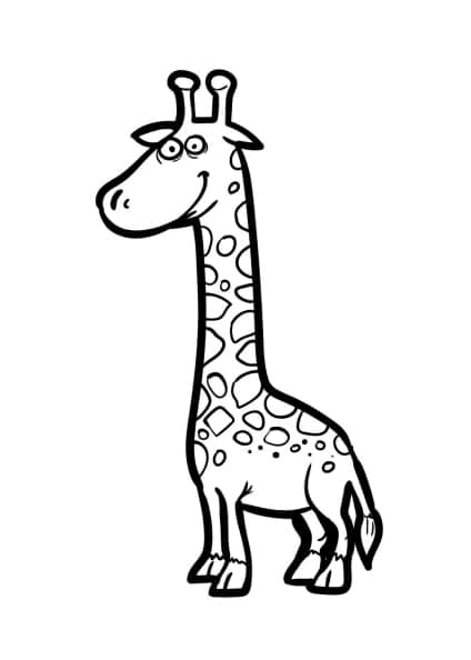 Giraffe-Ausmalbilder-ausmalbilderkinder.de-16