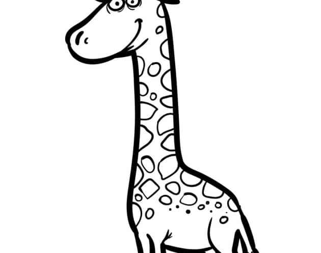 Giraffe-Ausmalbilder-ausmalbilderkinder.de-16
