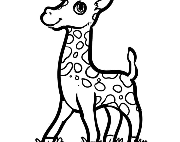 Giraffe-Ausmalbilder-ausmalbilderkinder.de-20