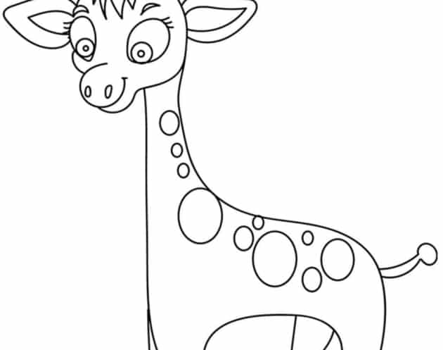 Giraffe-Ausmalbilder-ausmalbilderkinder.de-23