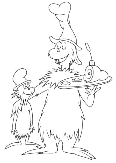 39 Green Eggs And Ham Coloring Pages Free To Print