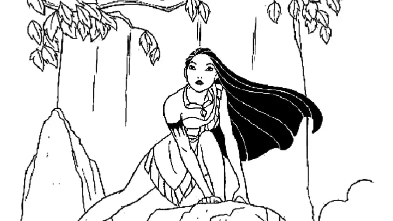 Pocahontas Printable coloring pages - All are free