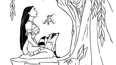 Pocahontas-Ausmalbilder-ausmalbilderkinder.de-10