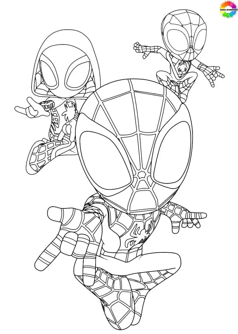 Spidey-Ausmalbilder: Superhelden-Spaß für Groß und Klein! (Kostenlose Ausmalbilder zum Download!)