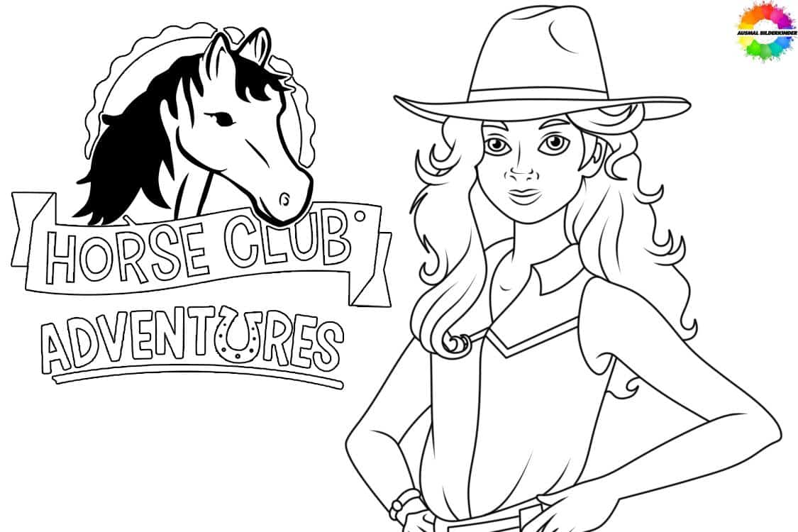 ausmalbilderkinder.de – Ausmalbilder Horse Club 07