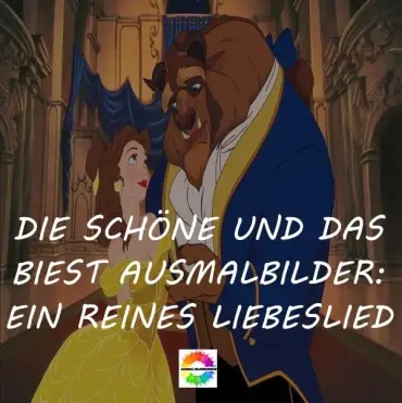 Die-Schoene-und-das-Biest-ausmalbilder