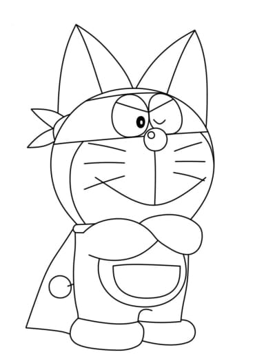 53+ Doraemon coloring pages to print - Collection for fans