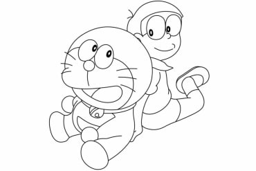 Doraemon Coloring Pages To Print - Collection For Fans