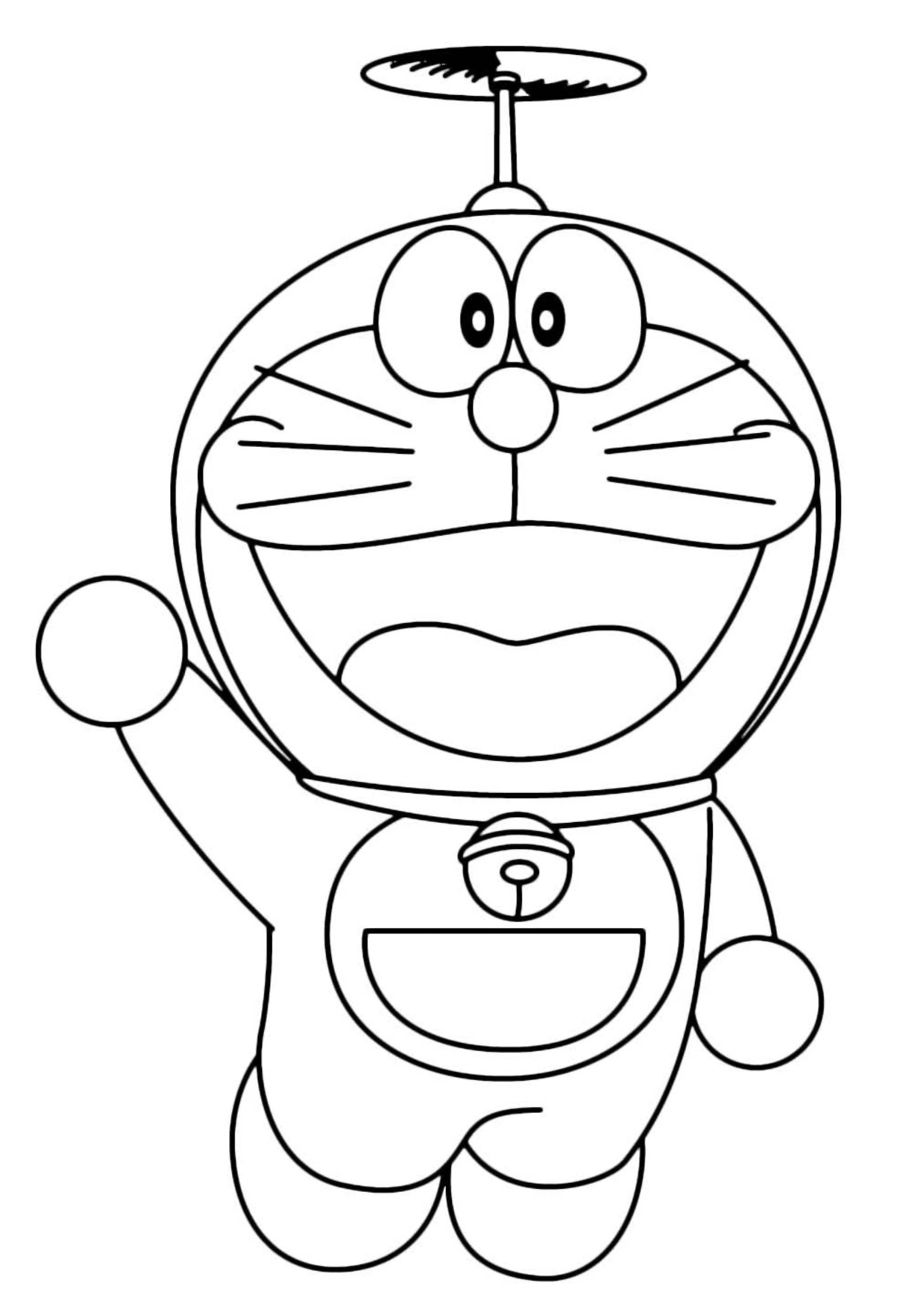 doraemon disegni - 8 Disegni da colorare di Doraemon da stampare - collezione per i fan