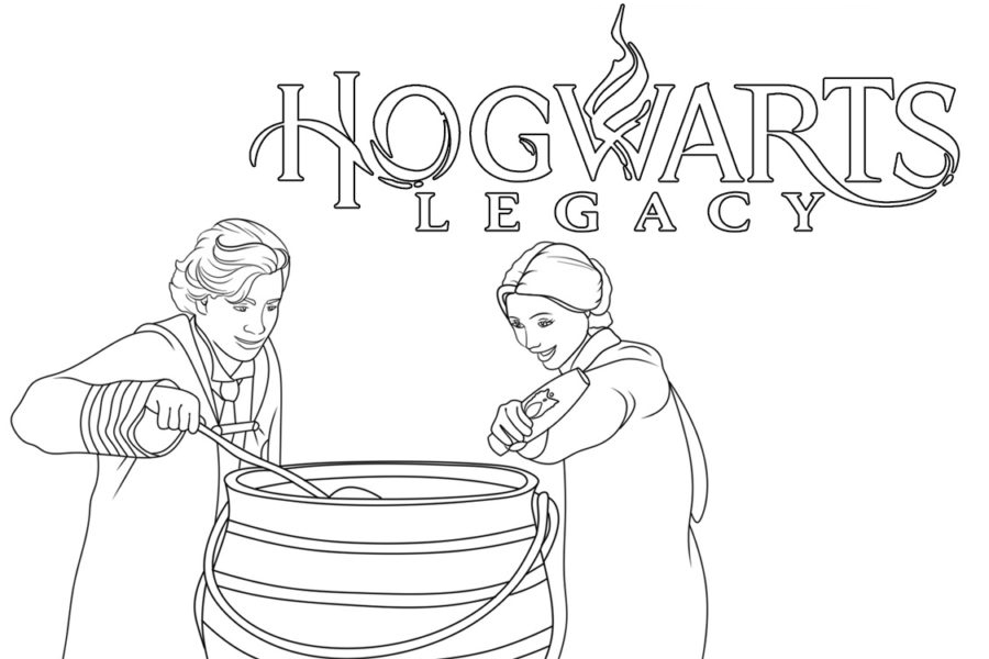 Hogwarts-Legacy-Ausmalbilder-ausmalbilderkinder.de01